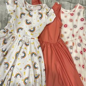 Lot of 3 DotDotSmile dresses-Size 3/4